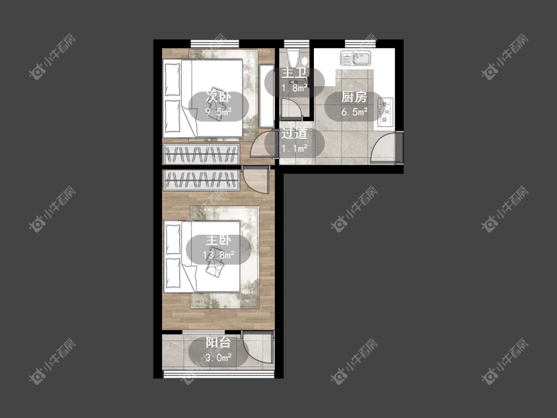 镇江公园新村（丹阳）在售二手房源户型图_小牛看房