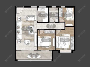 镇江中海时代都会在售二手房_小牛看房