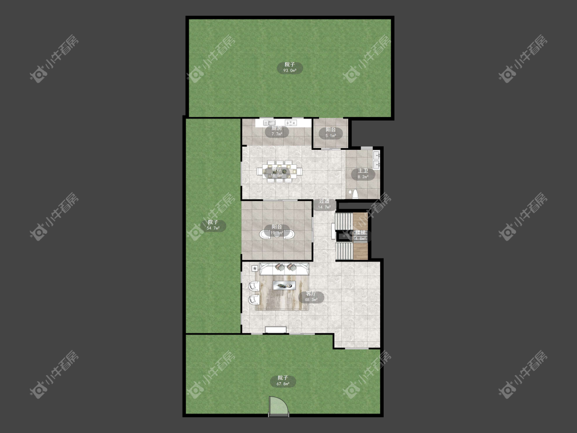 镇江华都锦城在售二手房源户型图_小牛看房