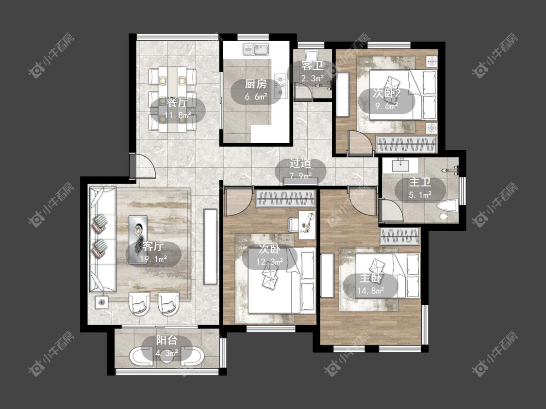 镇江缇香花园二期在售二手房源_小牛看房