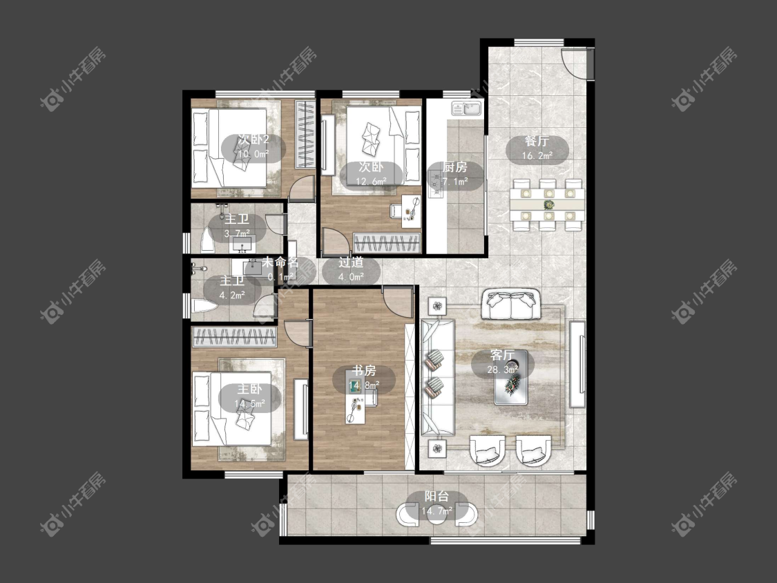 镇江凤熹台在售二手房源户型图_小牛看房