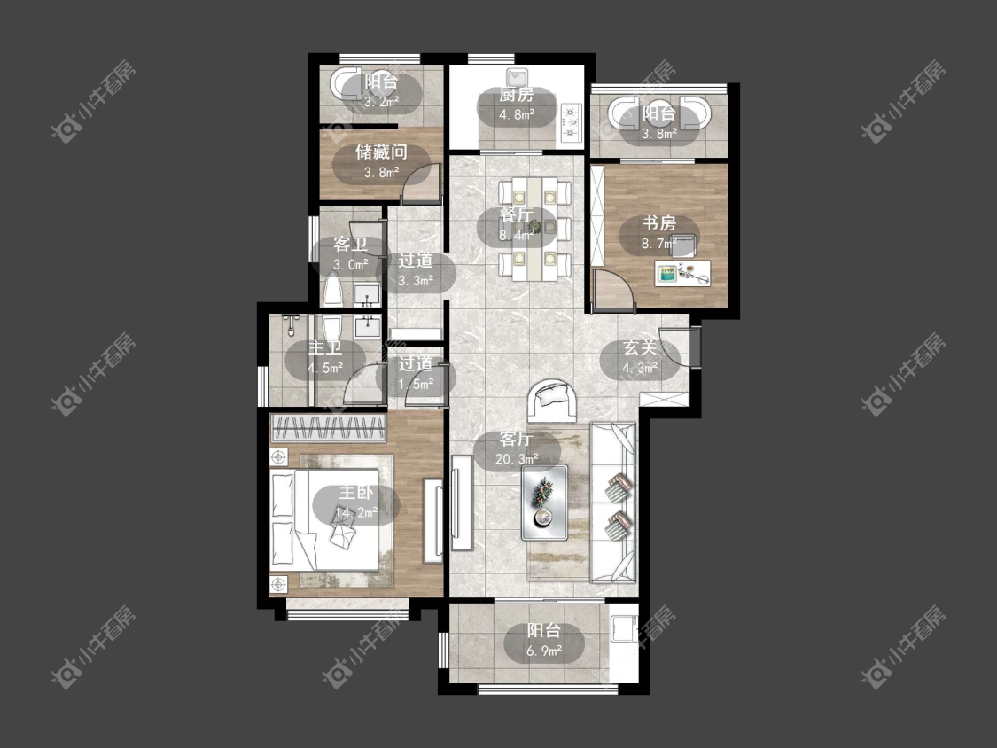 镇江爱家尚城在售二手房源_小牛看房