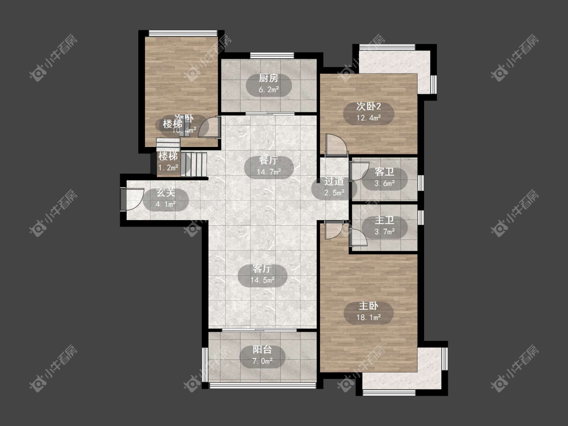 镇江碧桂园在售二手房源户型图_小牛看房
