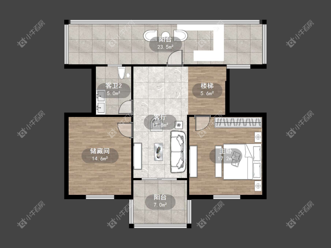 镇江丹金家园在售二手房源户型图_小牛看房