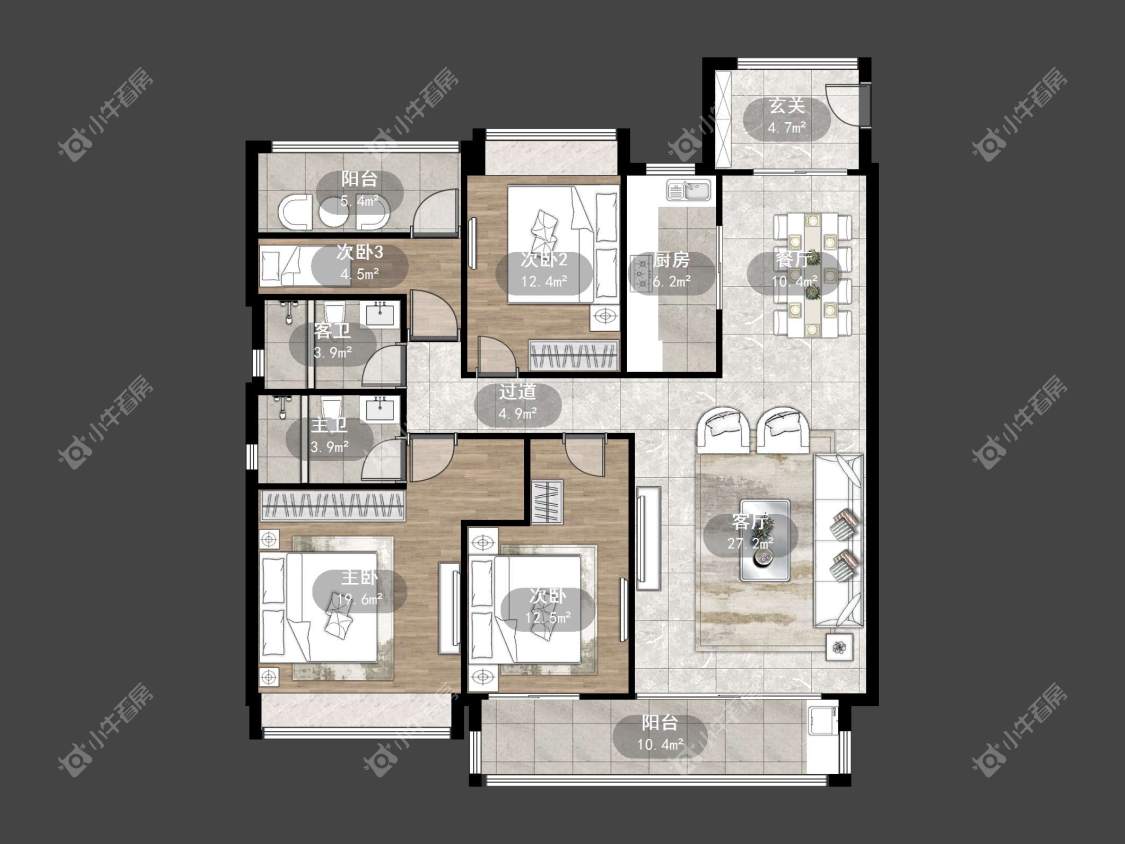 镇江凤熹台在售二手房源户型图_小牛看房