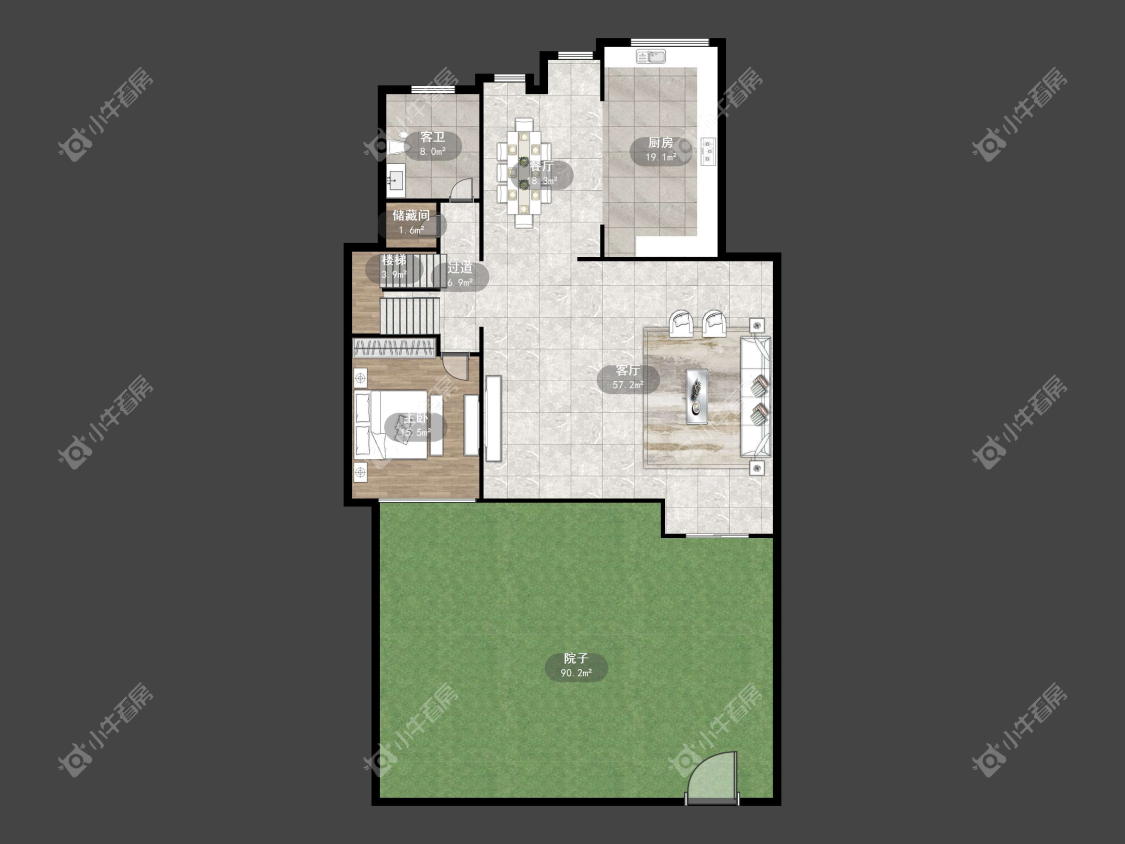 镇江丹凤国际在售二手房源户型图_小牛看房