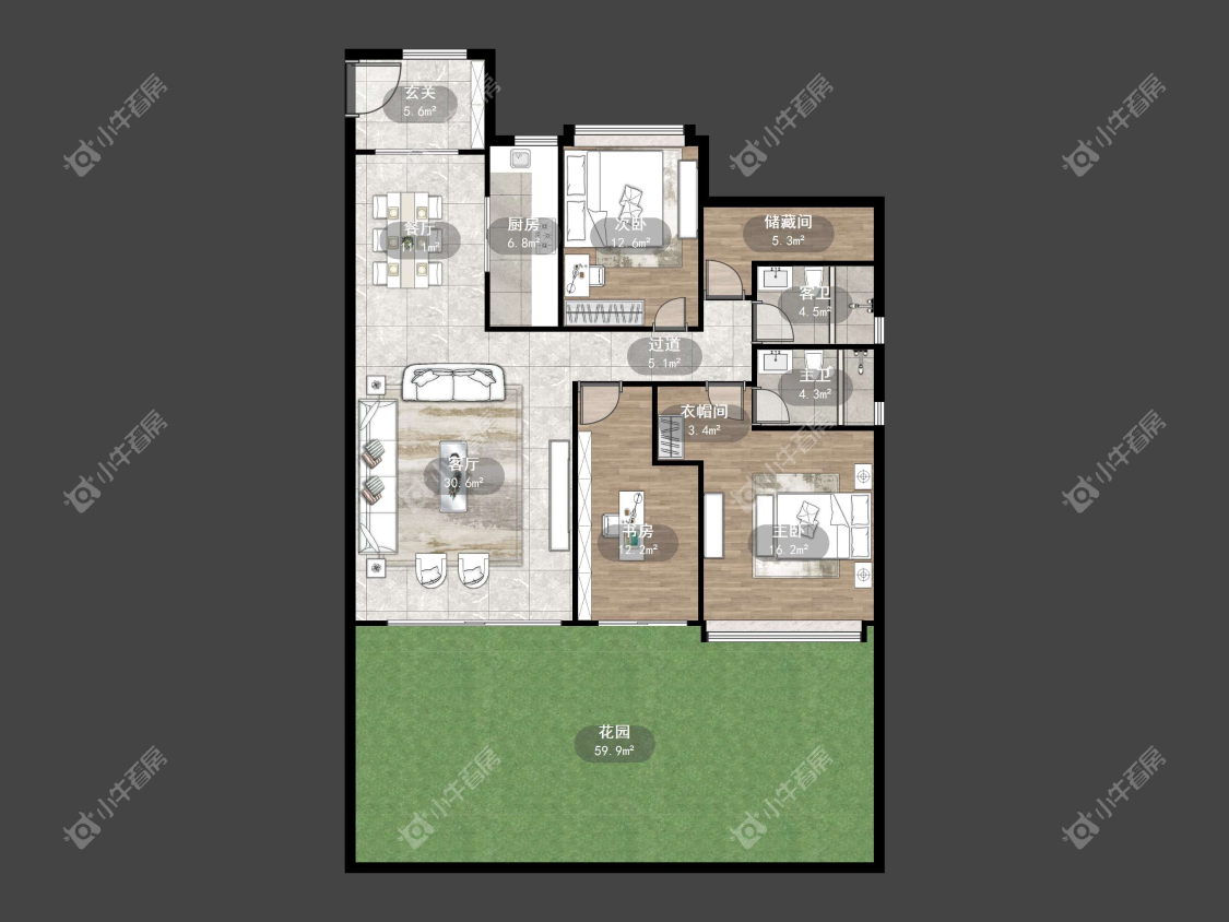 镇江凤熹台在售二手房源户型图_小牛看房