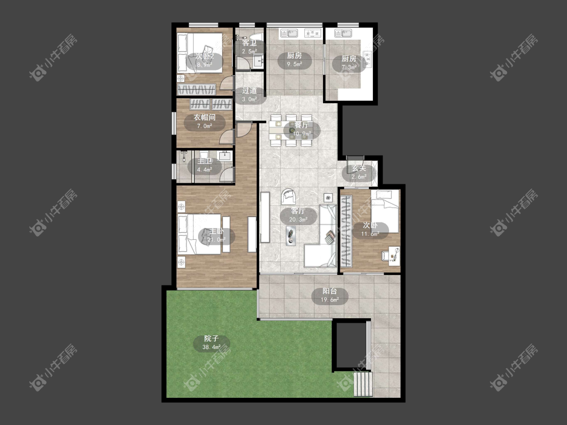 镇江桃源里在售二手房源户型图_小牛看房