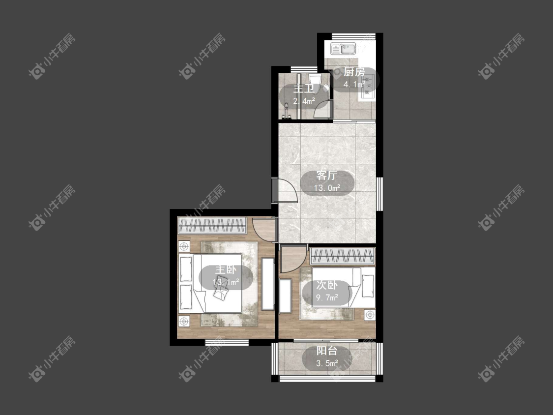 镇江云阳新村在售二手房源户型图_小牛看房