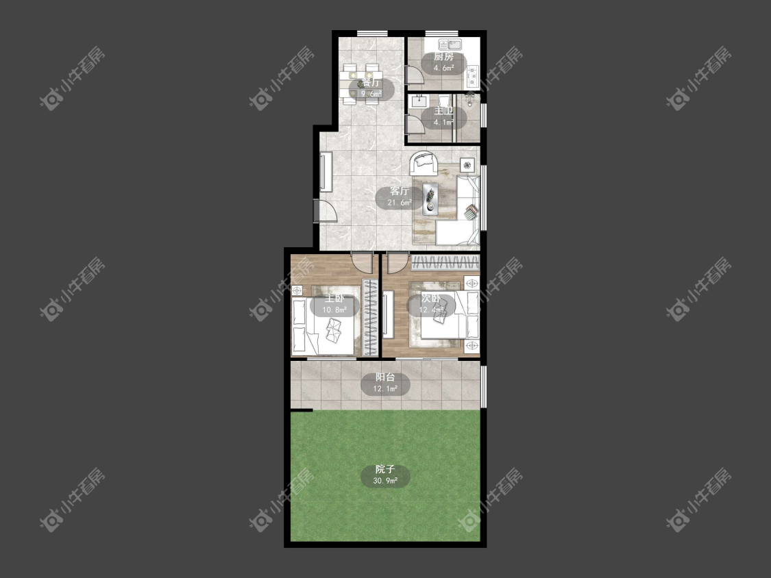 镇江天怡天瑞宸在售二手房源户型图_小牛看房