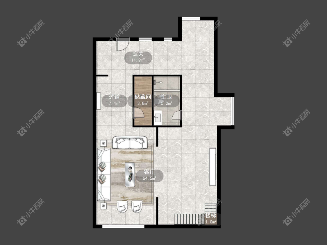 镇江御珑湾商业楼在售二手房源户型图_小牛看房