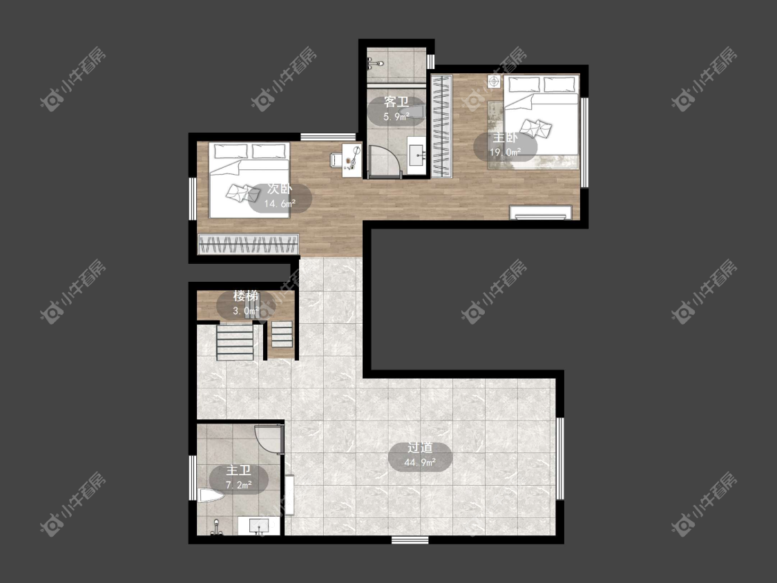 镇江丹凤国际在售二手房源户型图_小牛看房