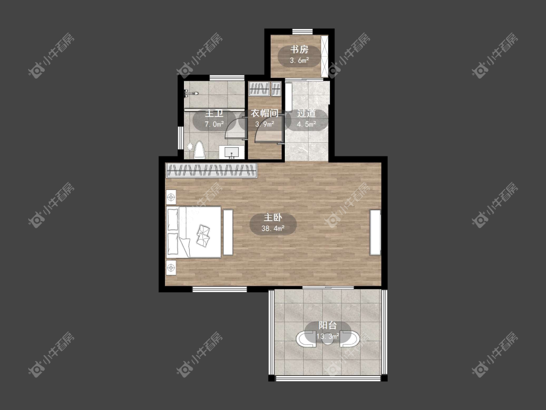 镇江吾悦华府（丹阳）在售二手房源户型图_小牛看房