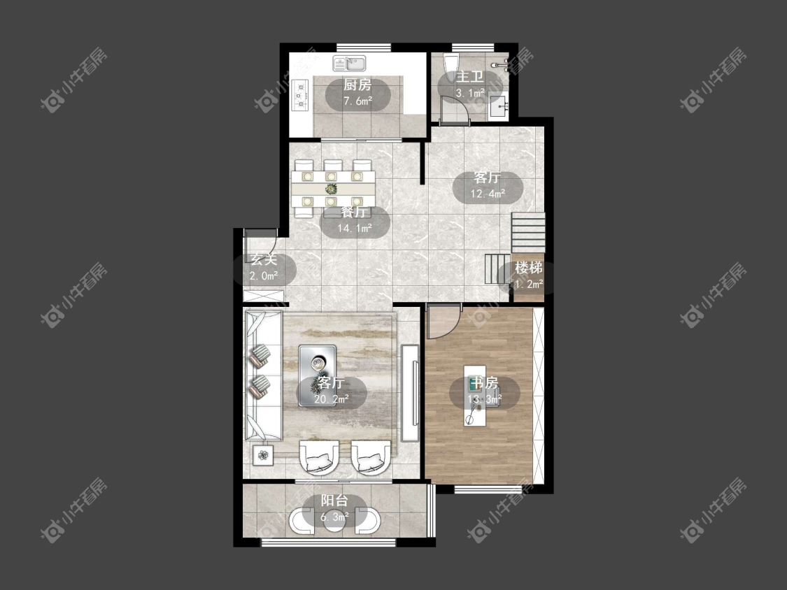 镇江新新家园在售二手房源户型图_小牛看房