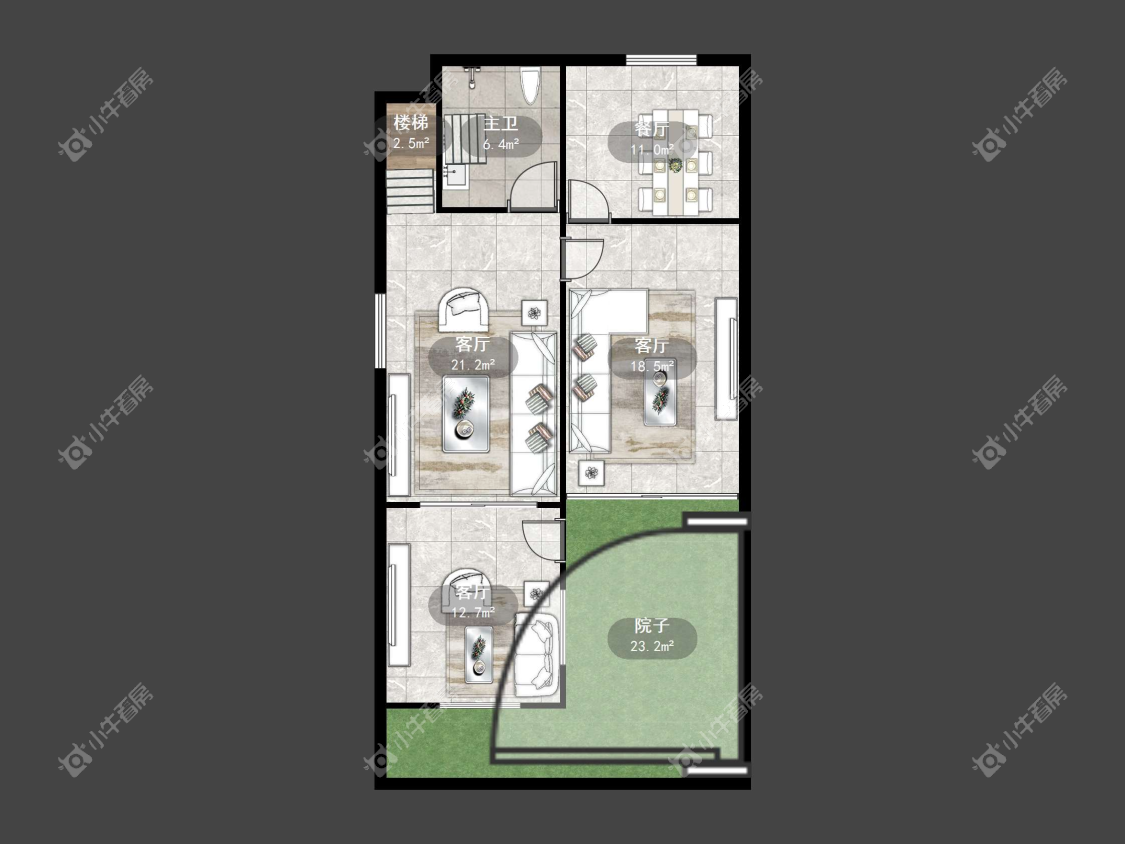 镇江开发区路巷社区在售二手房源户型图_小牛看房