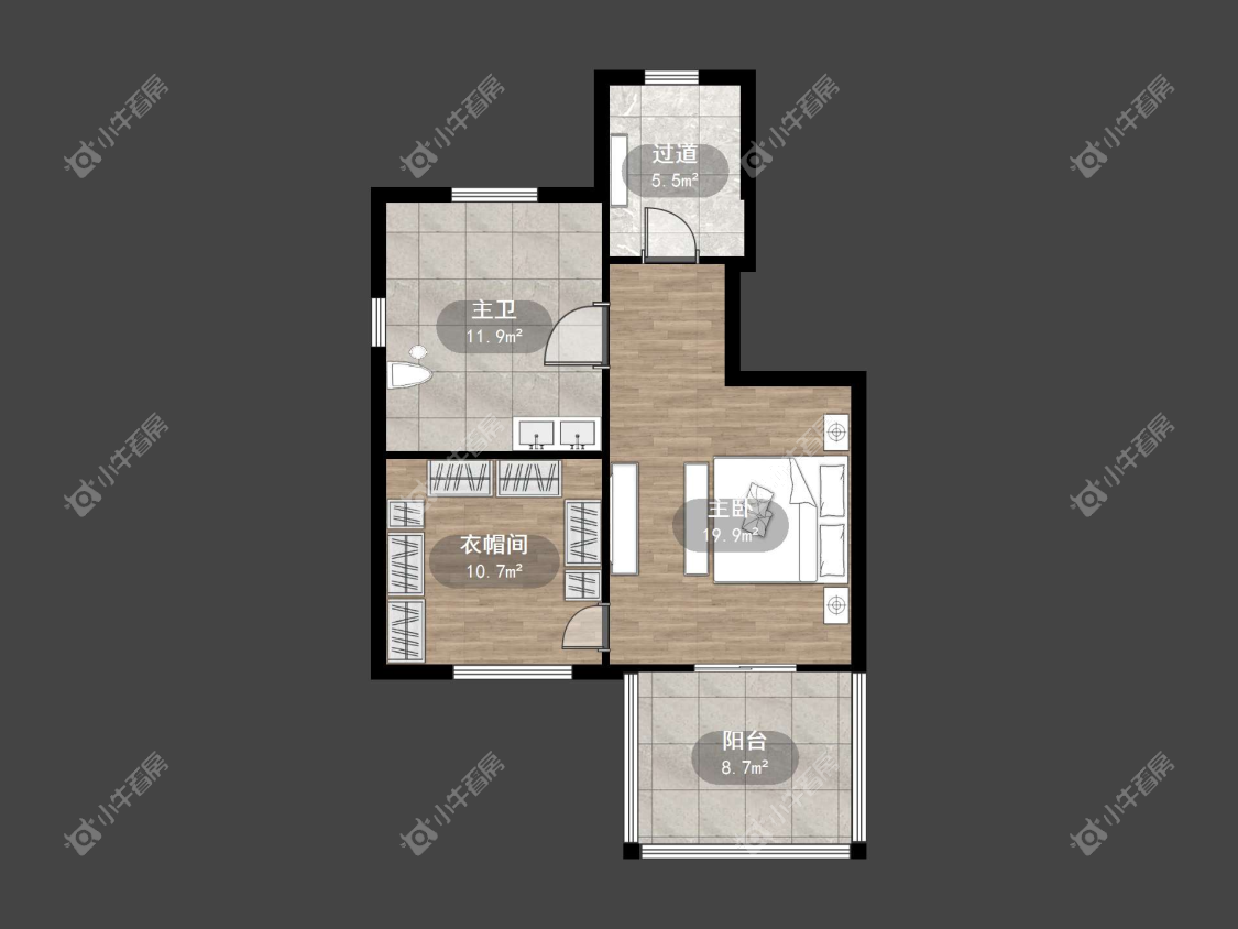 镇江吾悦华府（丹阳）在售二手房源户型图_小牛看房