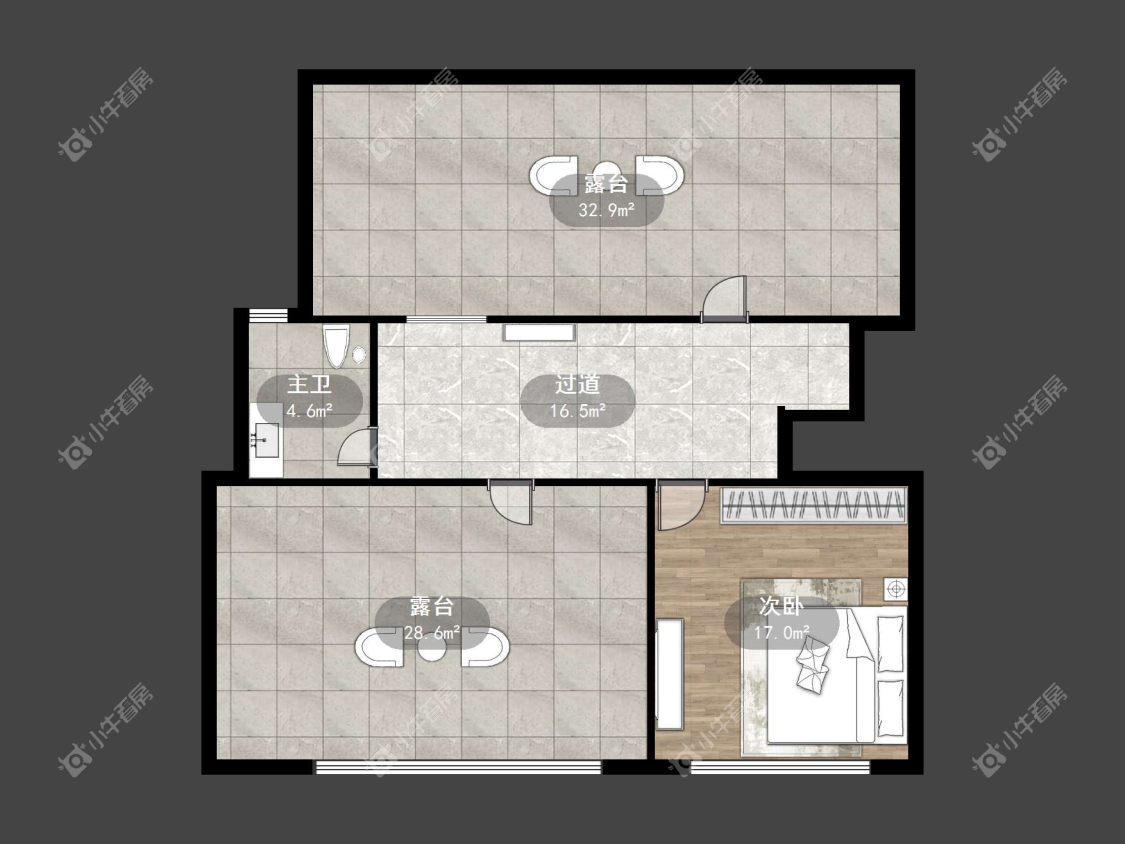 镇江金鼎城市花园在售二手房源户型图_小牛看房