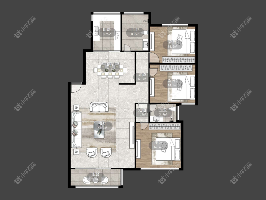 镇江龙凤新村在售二手房源户型图_小牛看房