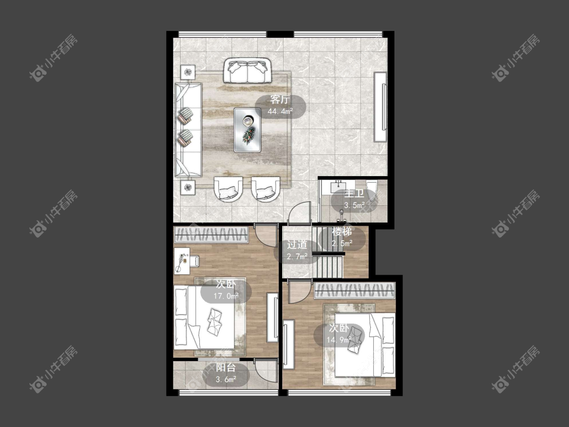 镇江商业街在售二手房源户型图_小牛看房