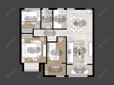 镇江中海时代都会在售二手房_小牛看房