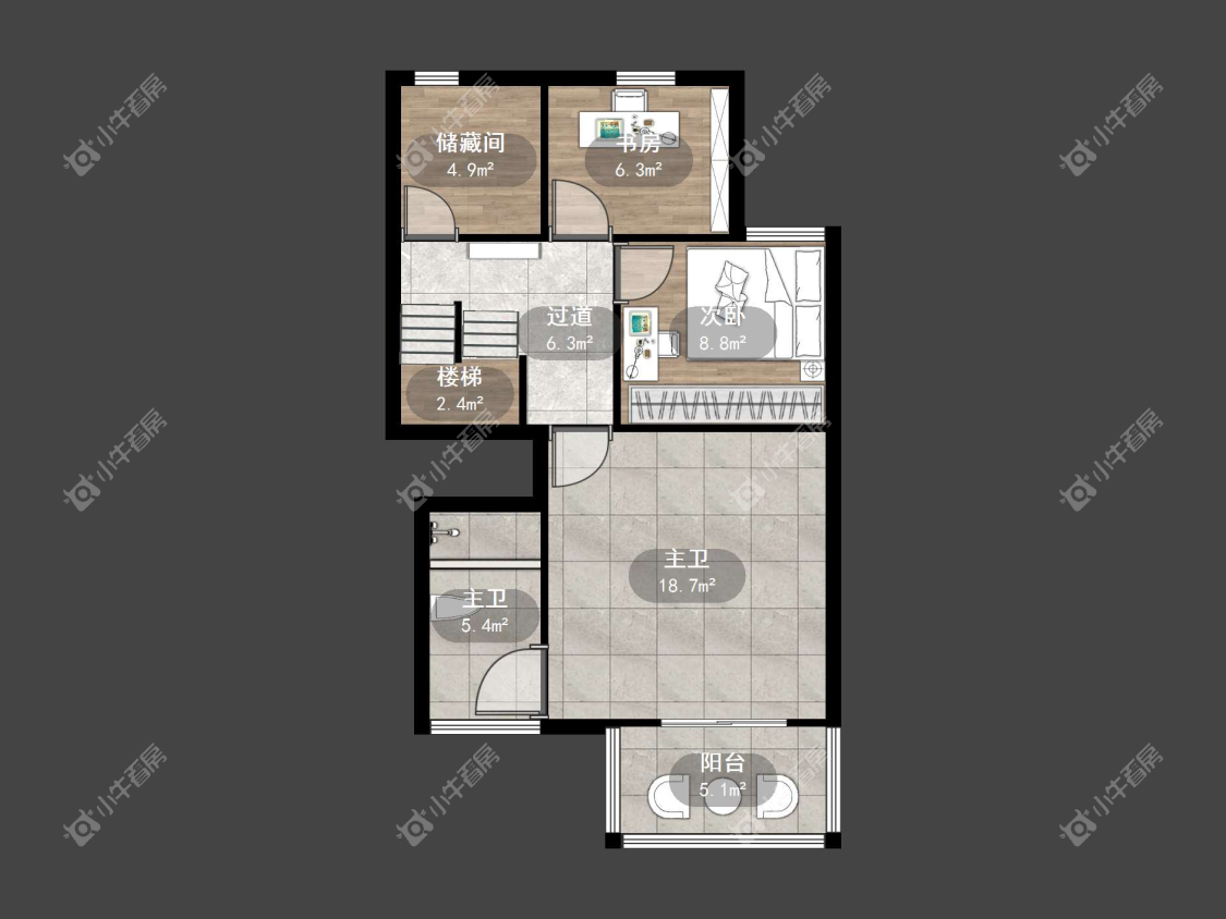 镇江豪门兰庭在售二手房源户型图_小牛看房