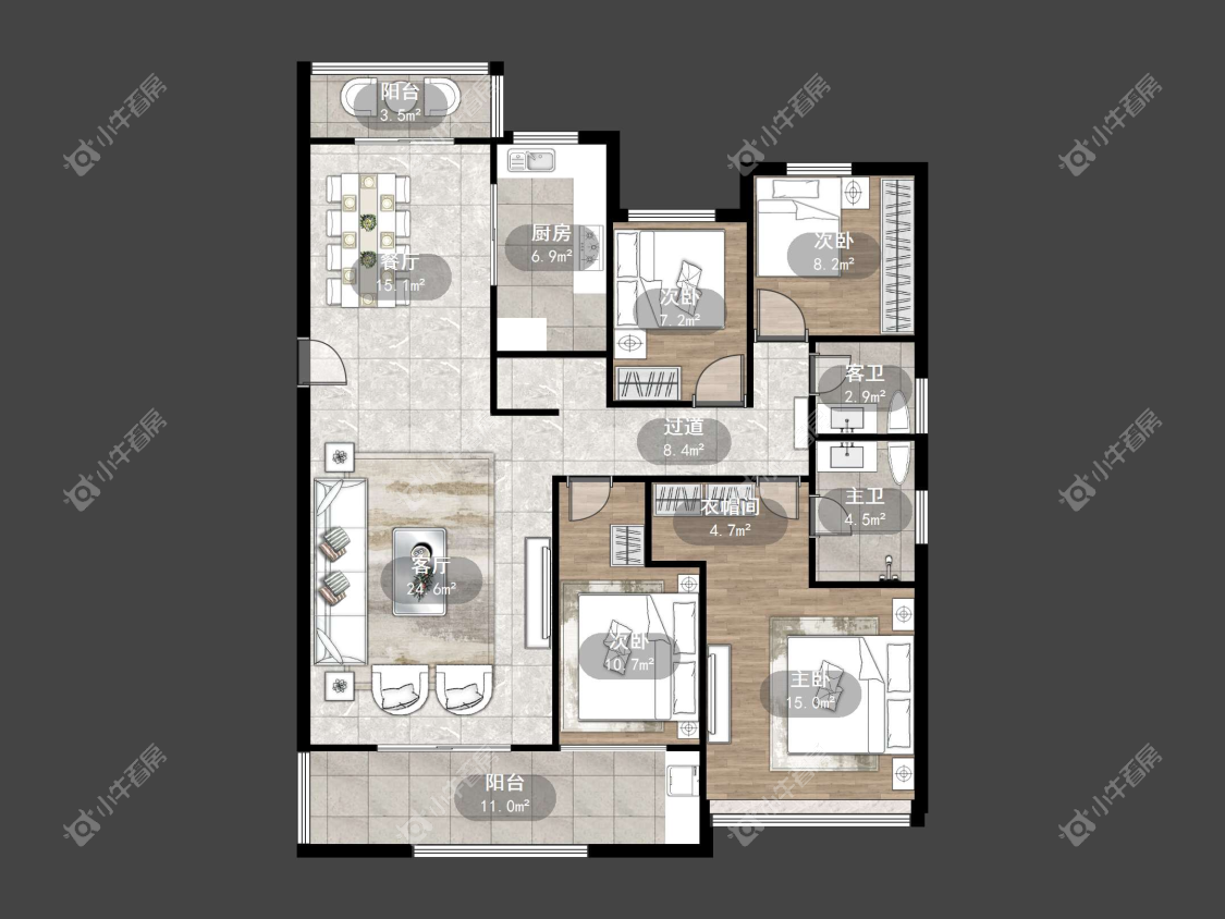 镇江荣城国际（藏龙御景）在售二手房源户型图_小牛看房