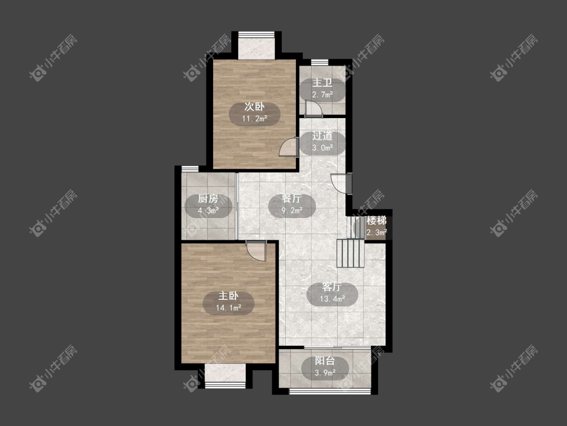 镇江普善人家在售二手房源户型图_小牛看房