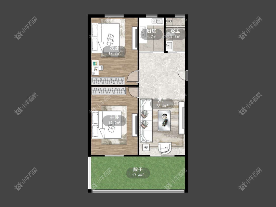 镇江云阳新村在售二手房源户型图_小牛看房