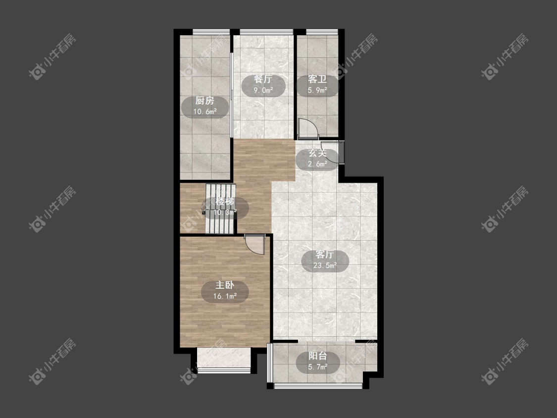 镇江江南人家在售二手房源户型图_小牛看房