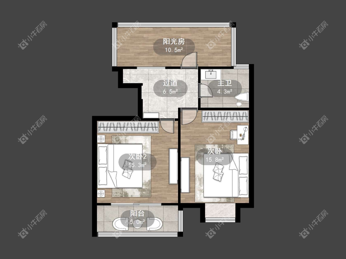 镇江曲园小区在售二手房源户型图_小牛看房