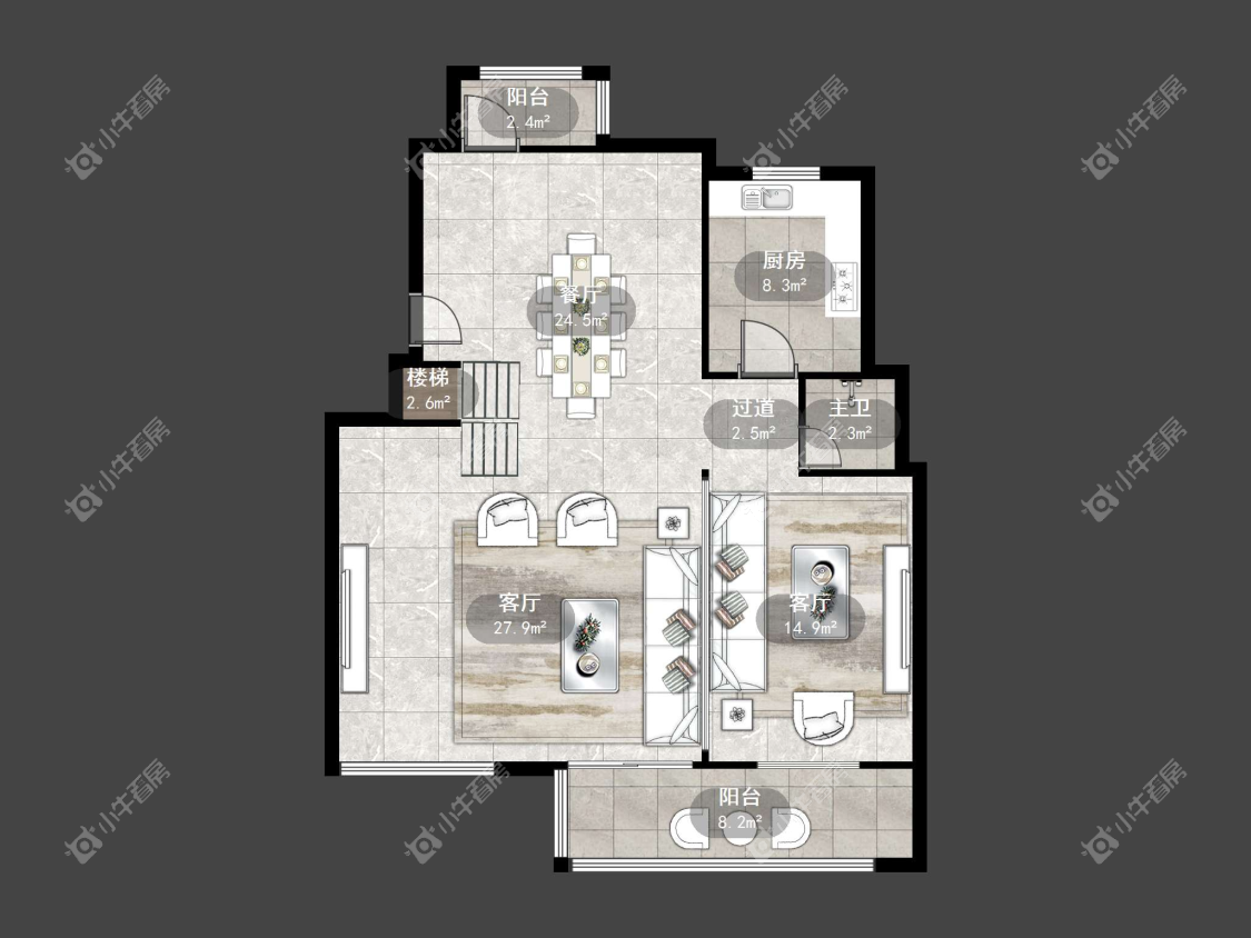 镇江缇香花园二期在售二手房源户型图_小牛看房