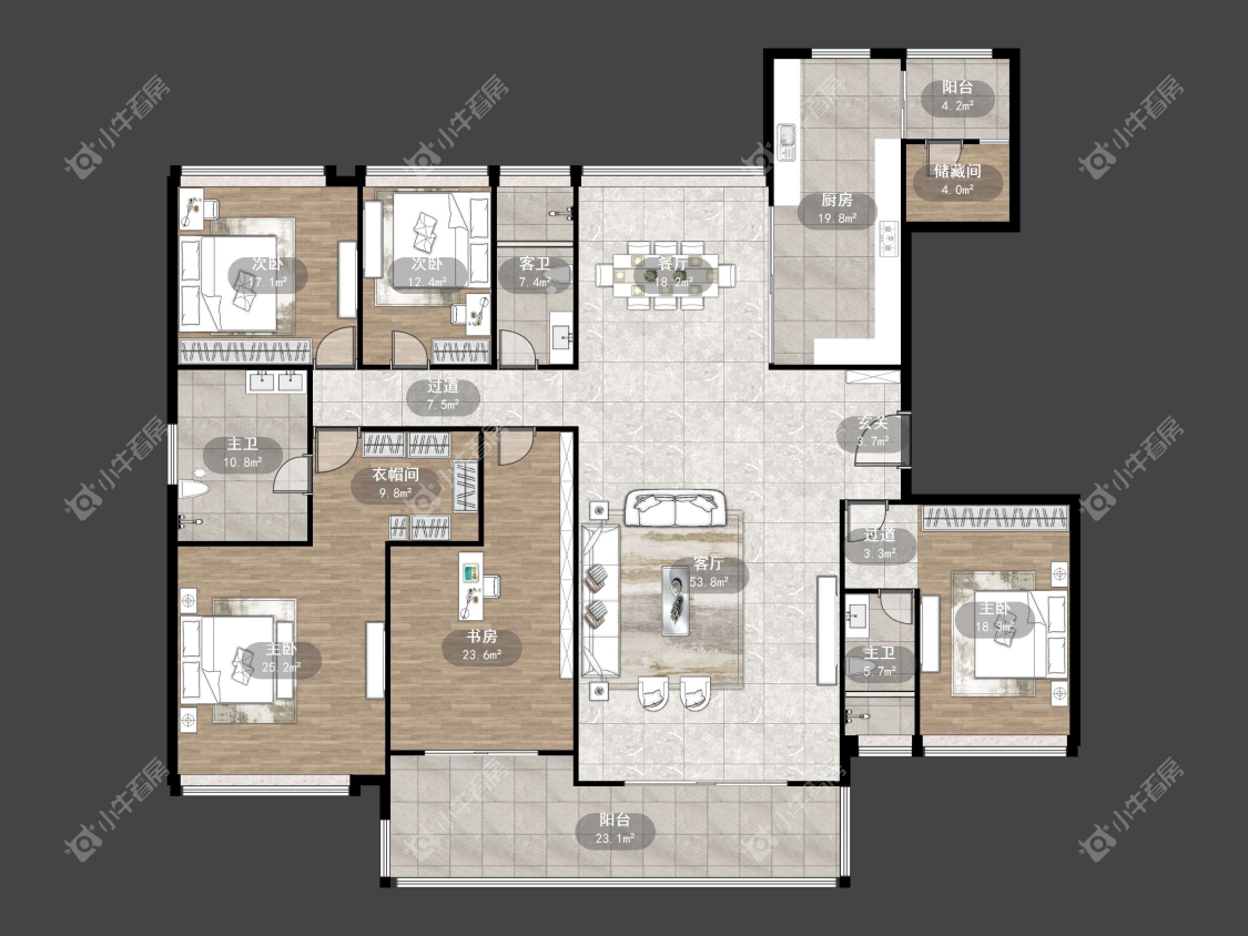 镇江凤熹台在售二手房源户型图_小牛看房