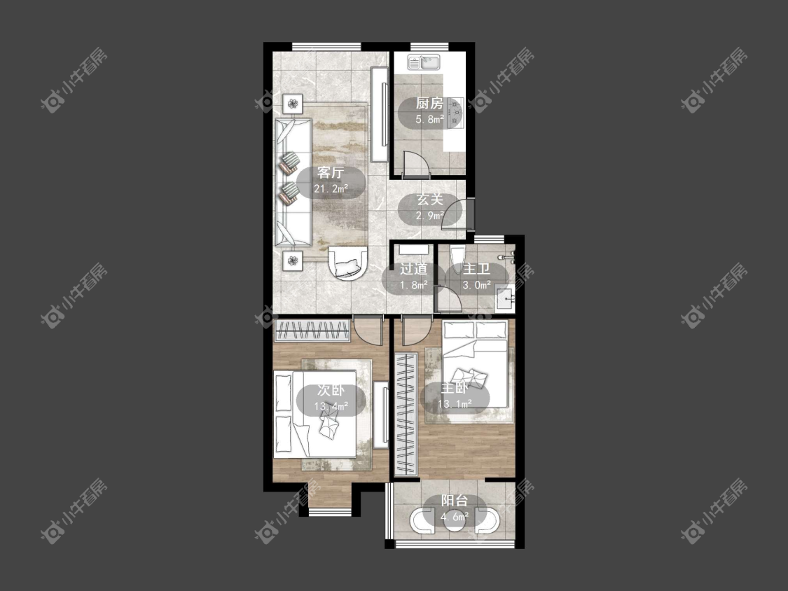 镇江云天花园在售二手房源_小牛看房
