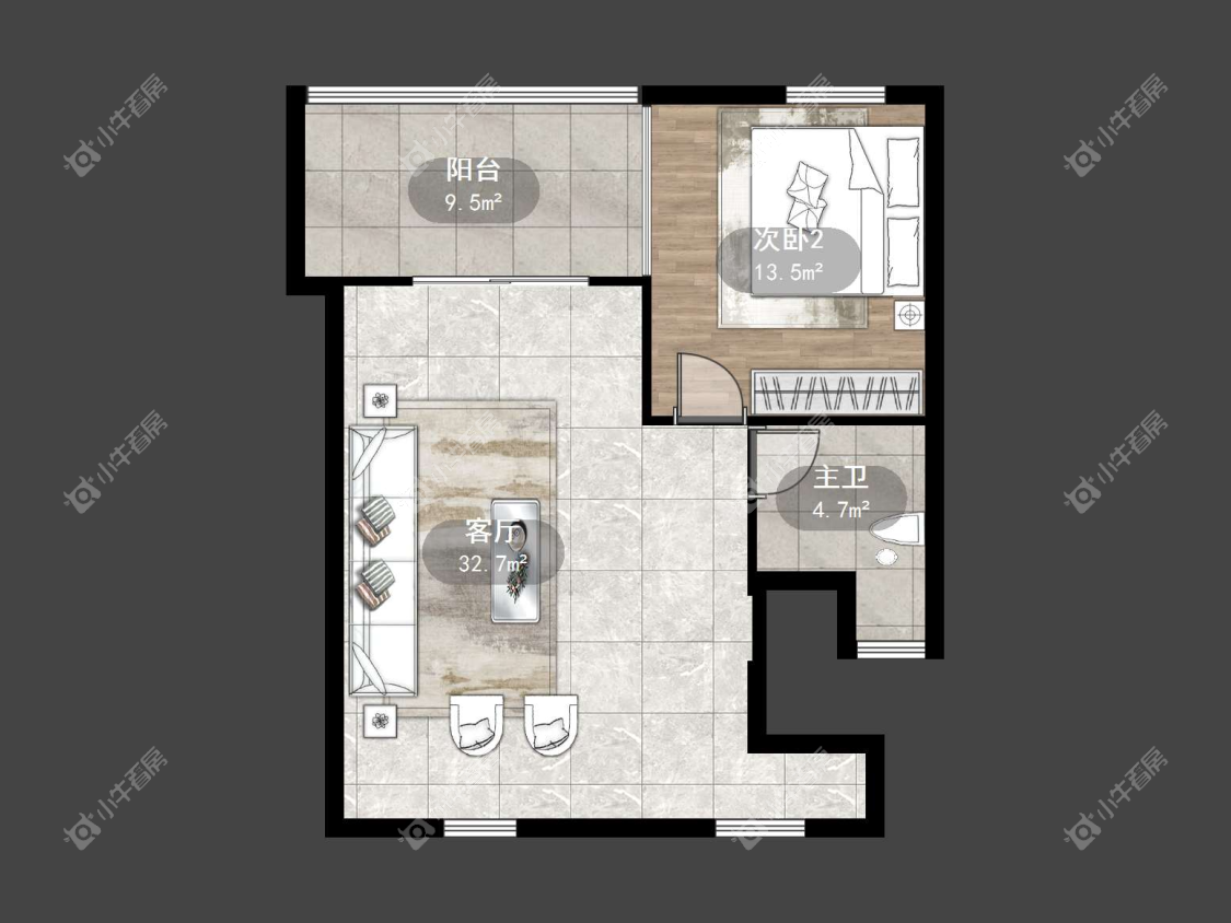镇江新香草苑在售二手房源户型图_小牛看房