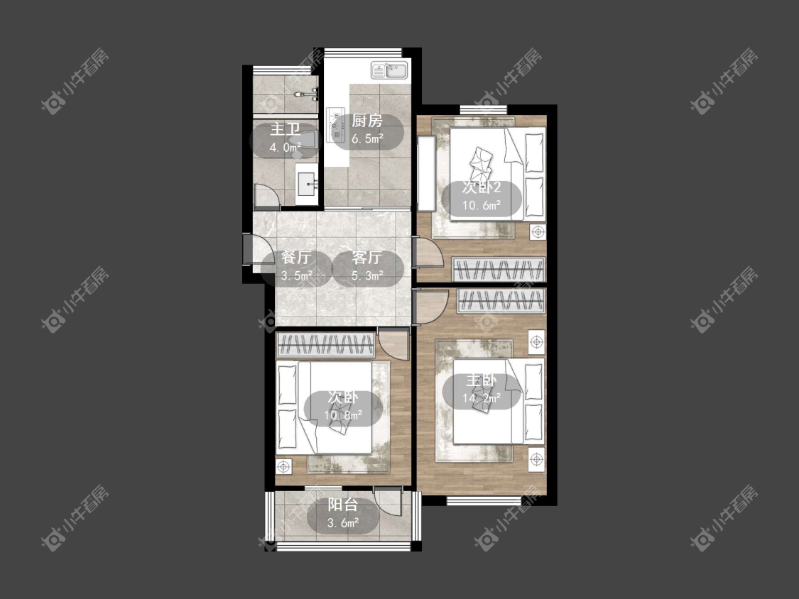 镇江凤凰新村在售二手房源户型图_小牛看房