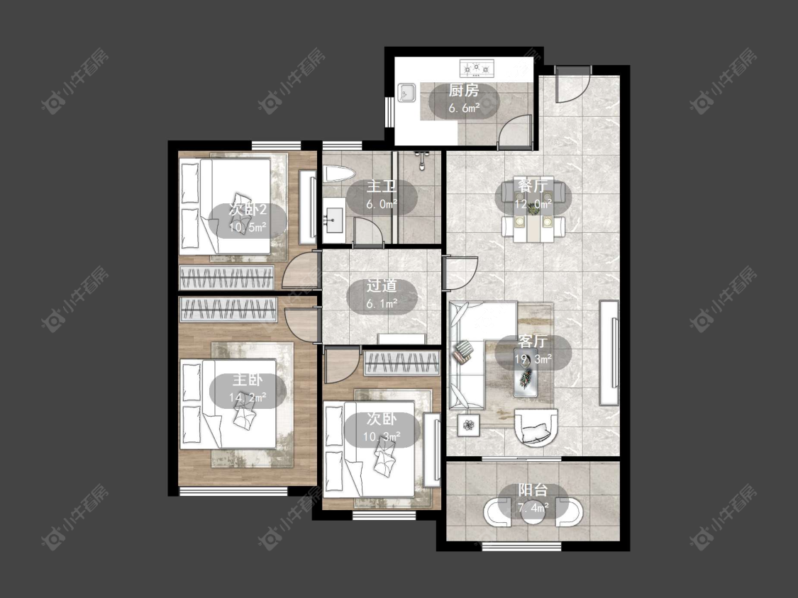 丹阳上善雅苑在售二手房源户型图_小牛看房