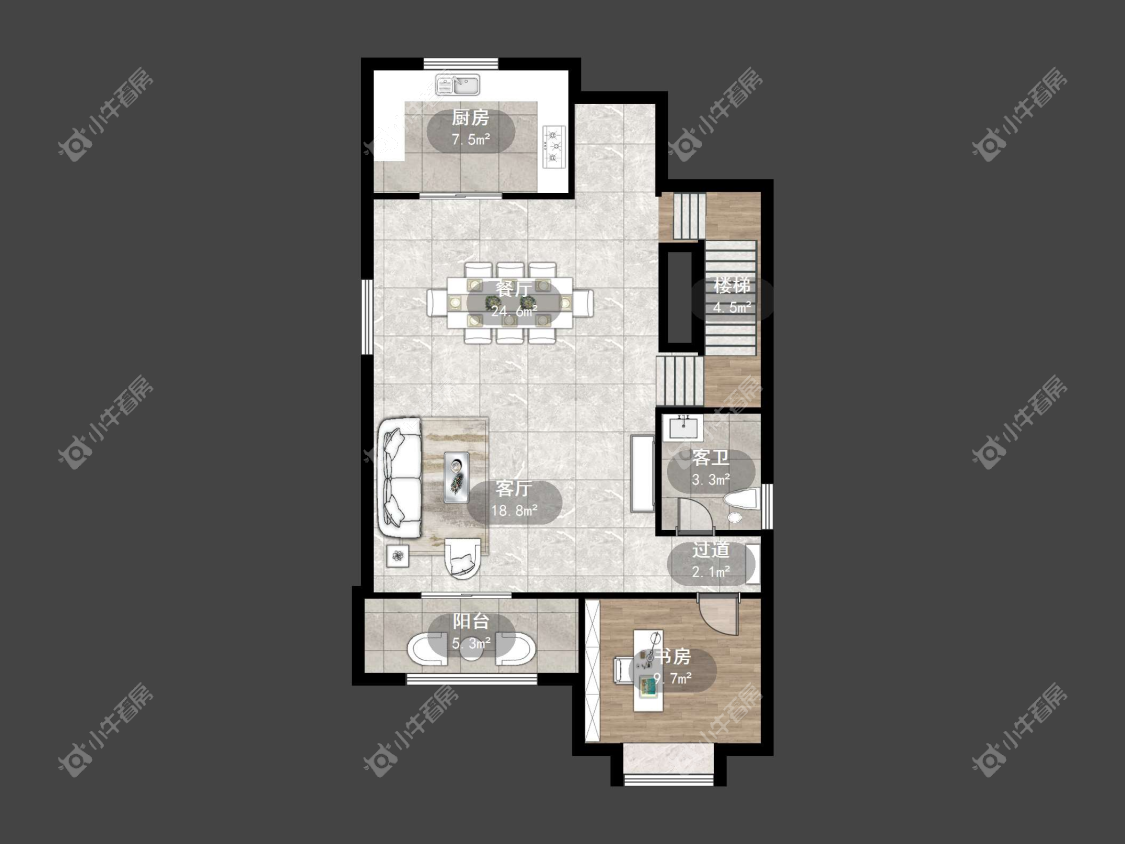 镇江吾悦华府（丹阳）在售二手房源户型图_小牛看房