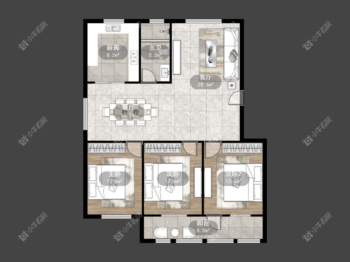 镇江玉乳泉小区在售二手房源户型图_小牛看房