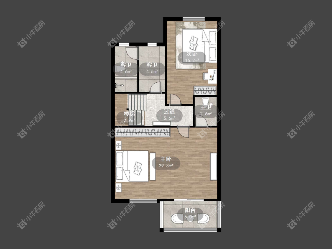 镇江金鼎城市花园别墅区在售二手房源户型图_小牛看房