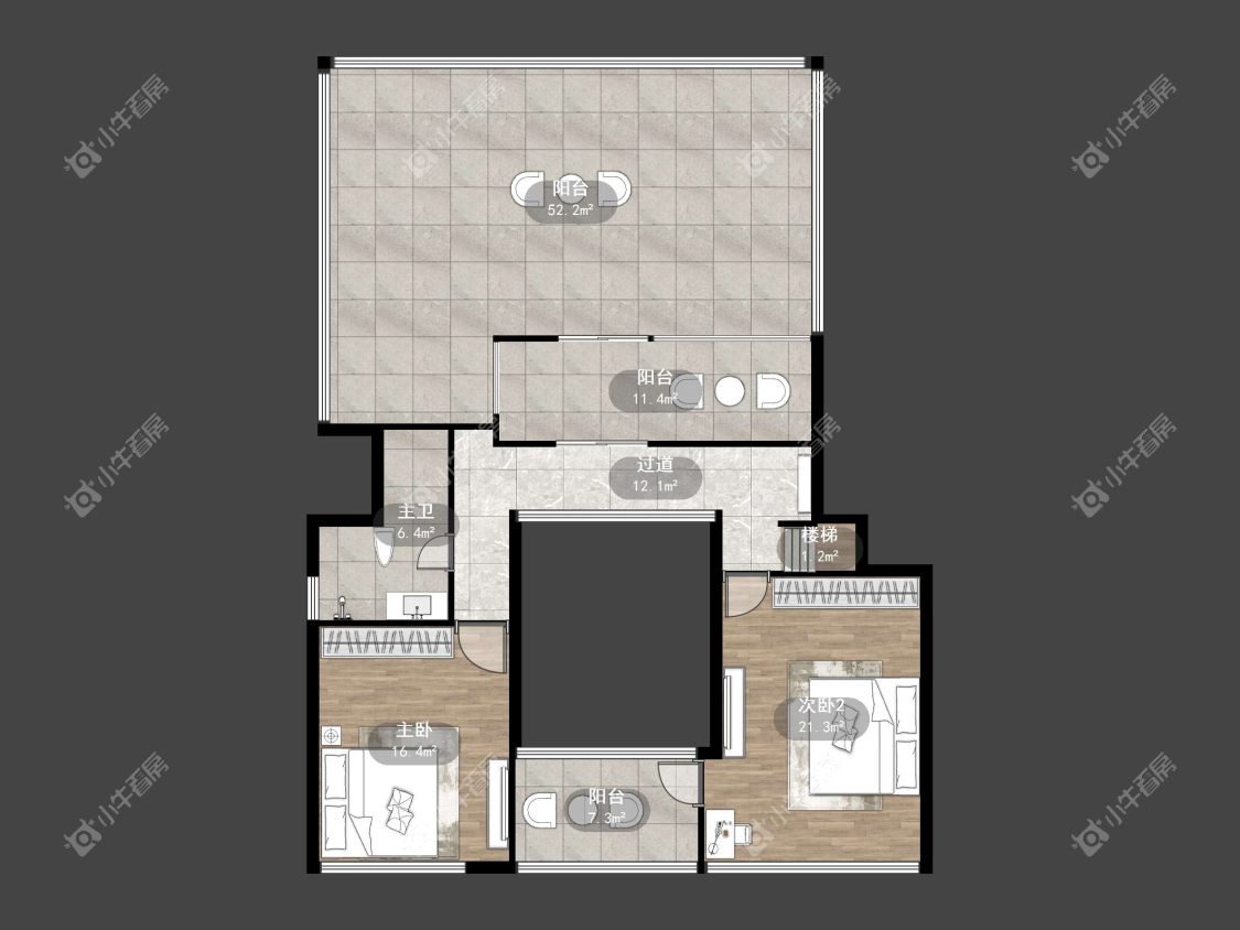 镇江吾悦华府（丹阳）在售二手房源户型图_小牛看房