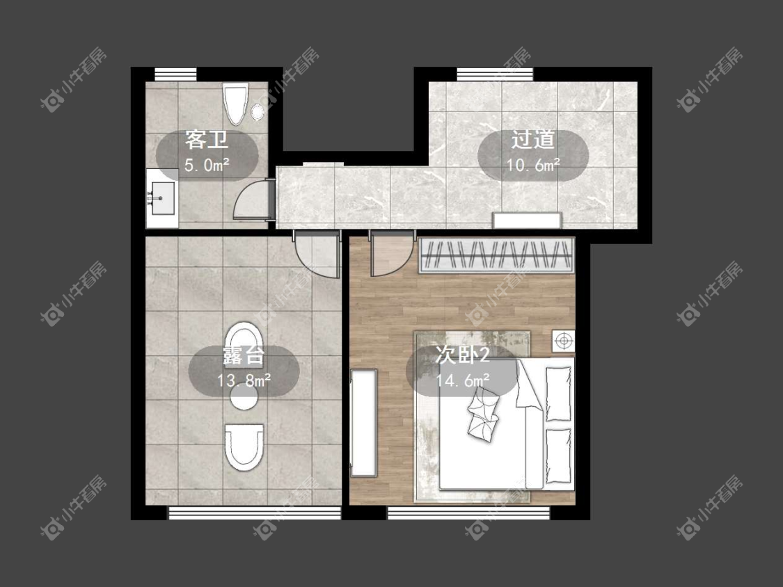 镇江金鼎城市花园在售二手房源户型图_小牛看房