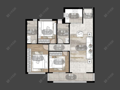 镇江碧桂园樾府在售二手房_小牛看房