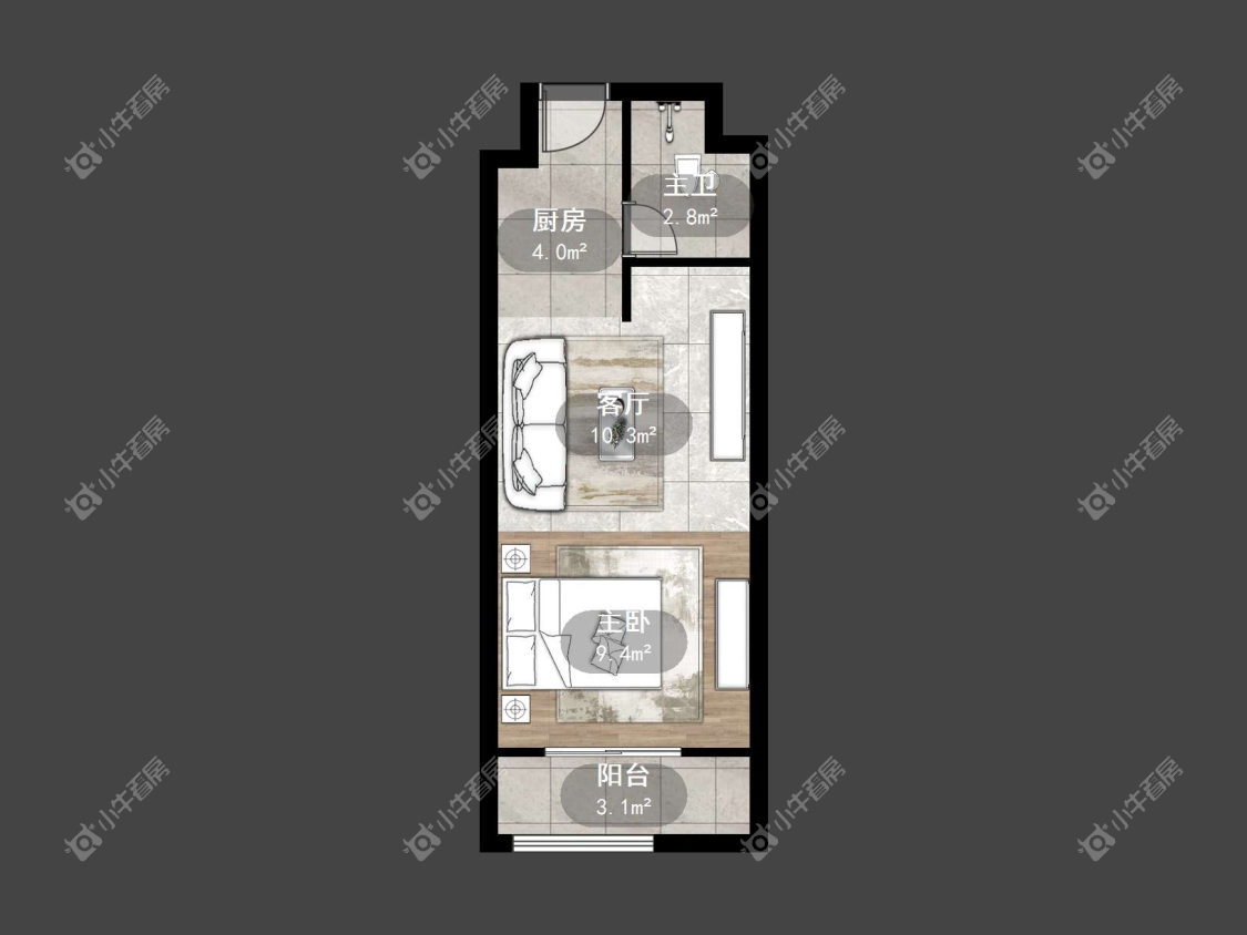 镇江碧桂园在售二手房源户型图_小牛看房
