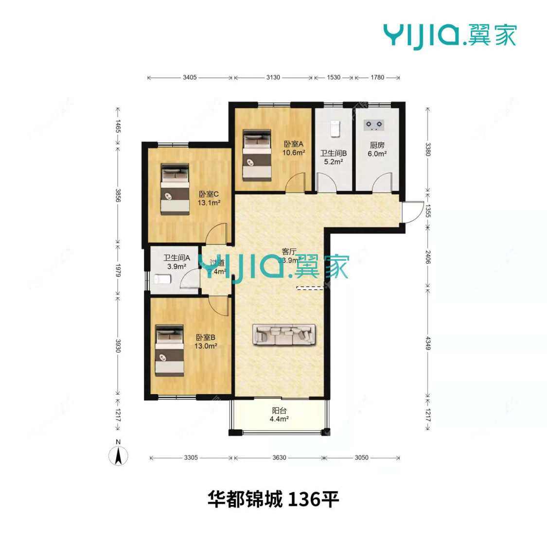 镇江华都锦城在售二手房源_小牛看房