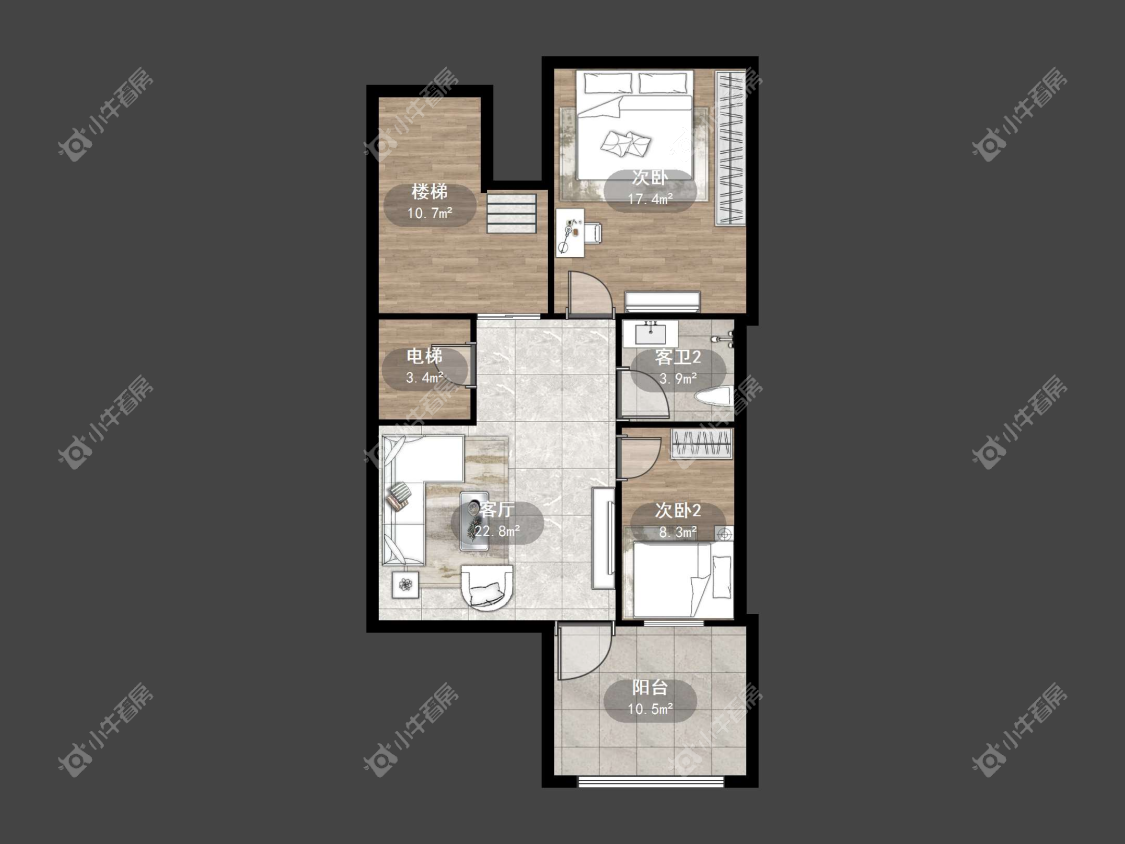 镇江风雅尚都在售二手房源户型图_小牛看房