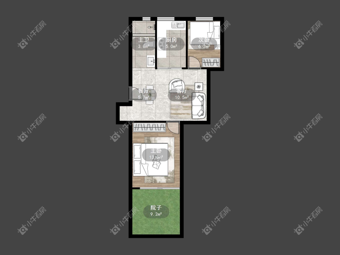 镇江龙凤山庄在售二手房源户型图_小牛看房