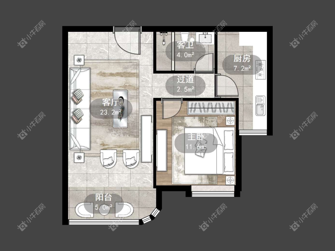 镇江碧桂园在售二手房源户型图_小牛看房