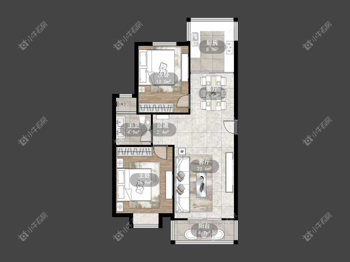 镇江新香草苑在售二手房源_小牛看房