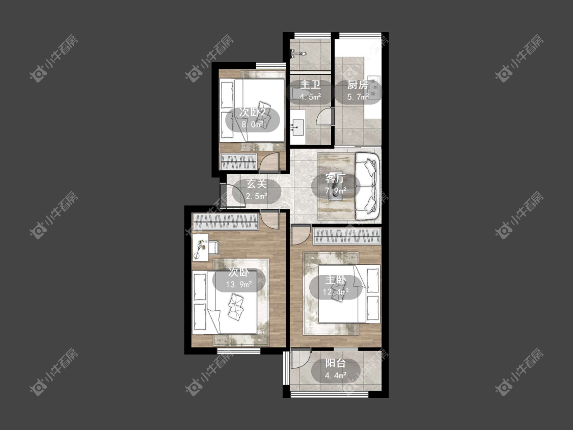 镇江朝阳新村（丹阳）在售二手房源户型图_小牛看房