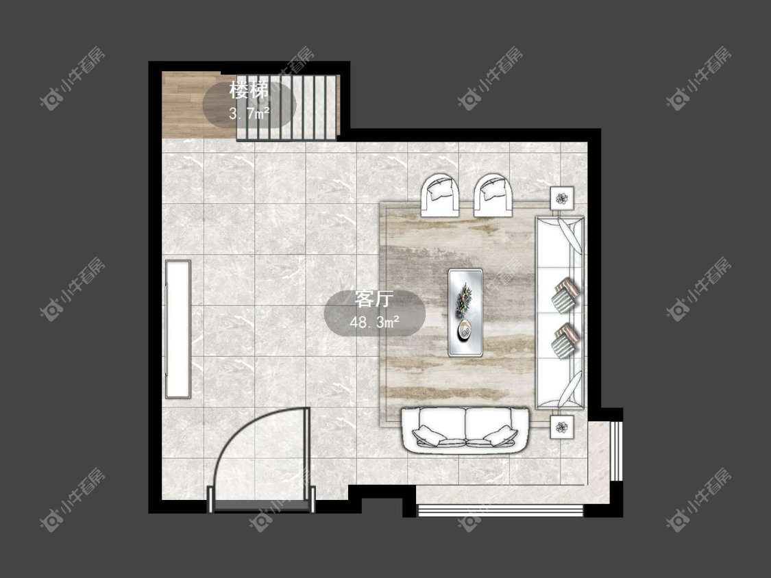 镇江金鼎城市花园别墅区在售二手房源户型图_小牛看房